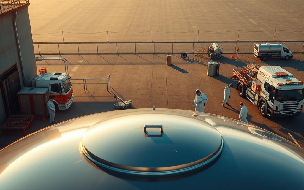 تنظيف خزانات بحي العمارية